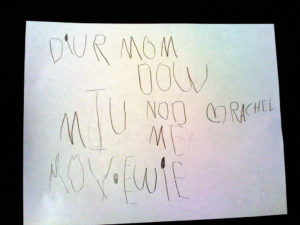 letter to mom